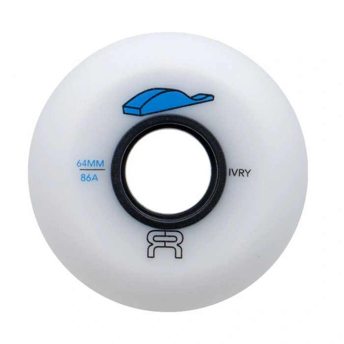 FR - IVRY WHEELS 86A - 64 MM - WHITE (4 UNITS)